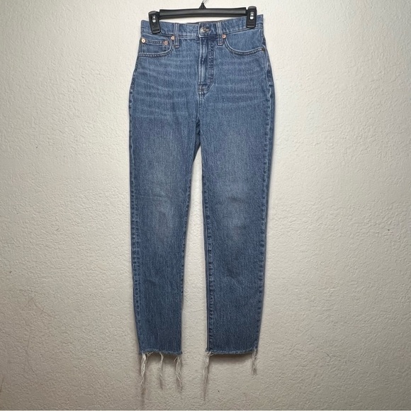 Madewell The Perfect Vintage Jean Raw-Hem Edition Size 25 - Picture 1 of 9